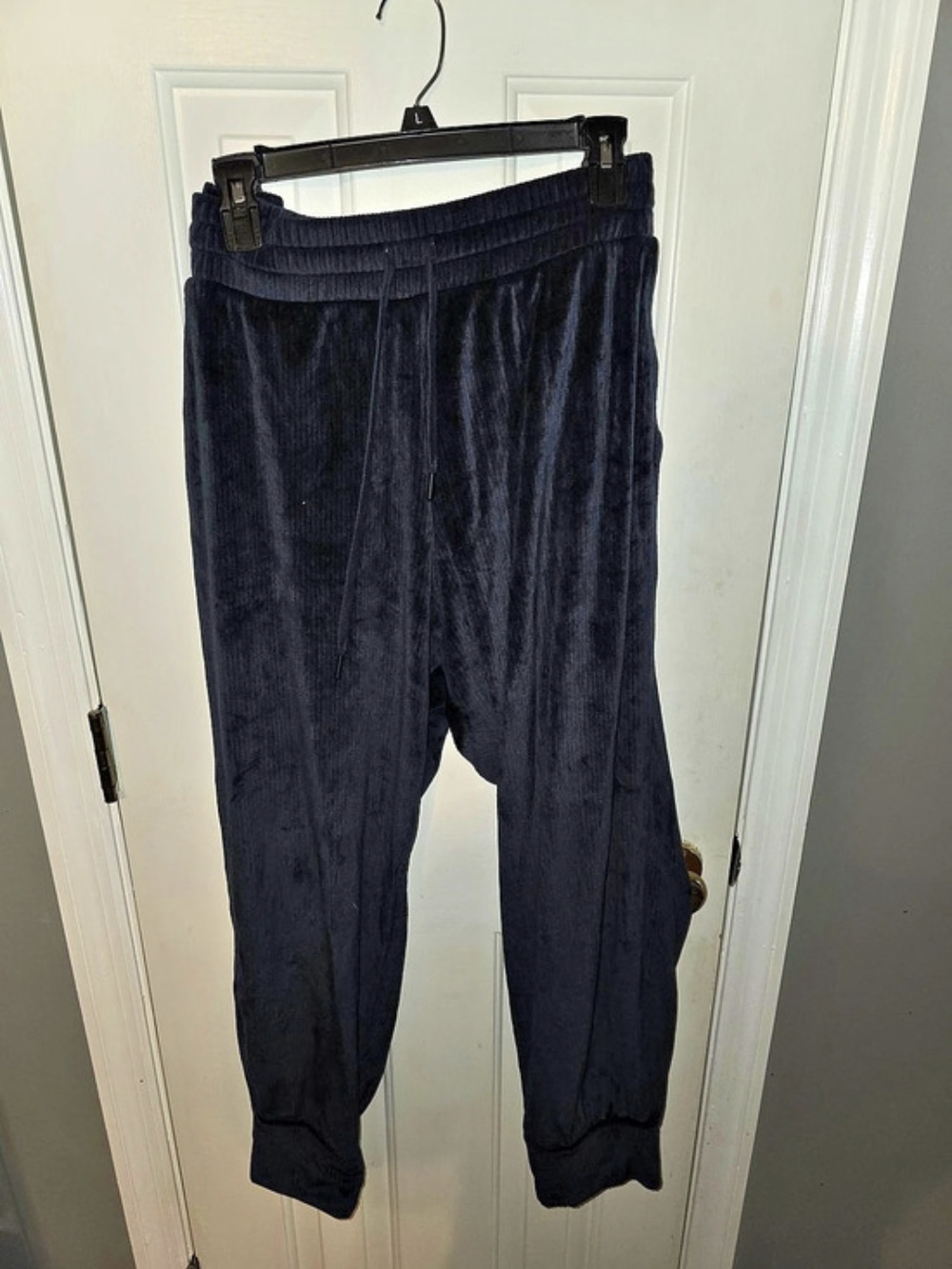 All in Motion Ribbed Jogger Pants in Black Size XXL